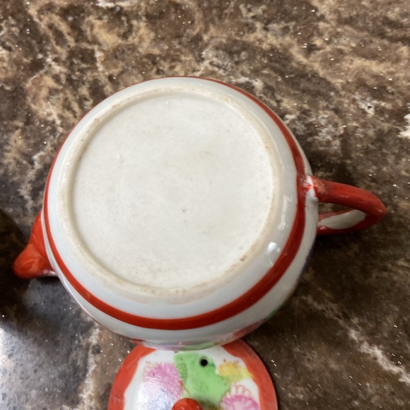 3 small Asian oriental teapots mini Vintage euc - Picture 4 of 13